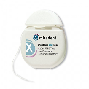 Miradent Mirafloss chx-Tape Tandtråd 20m